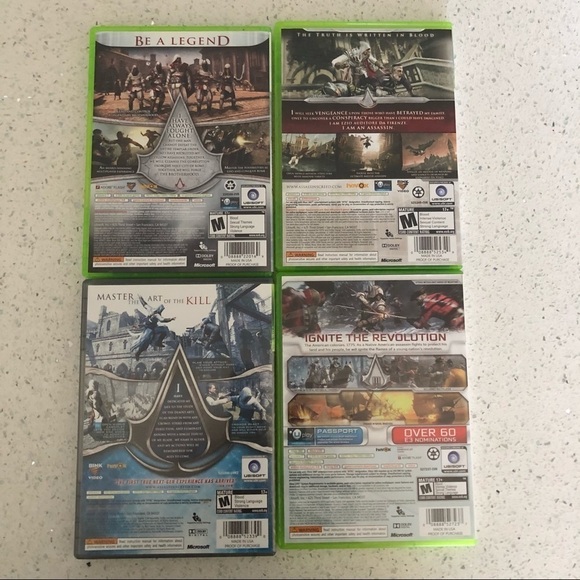 🎮 Xbox 360 Assassins Creed Video Game Bundle - Picture 4 of 4